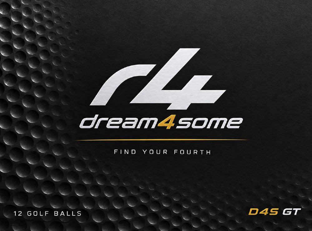 Dream4Some D4S GT twelve-ball box, black with the r4 mark in brushed silver